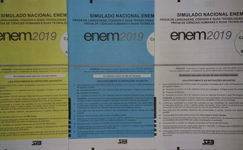 Simulado ENEM, SFB/Evolucional