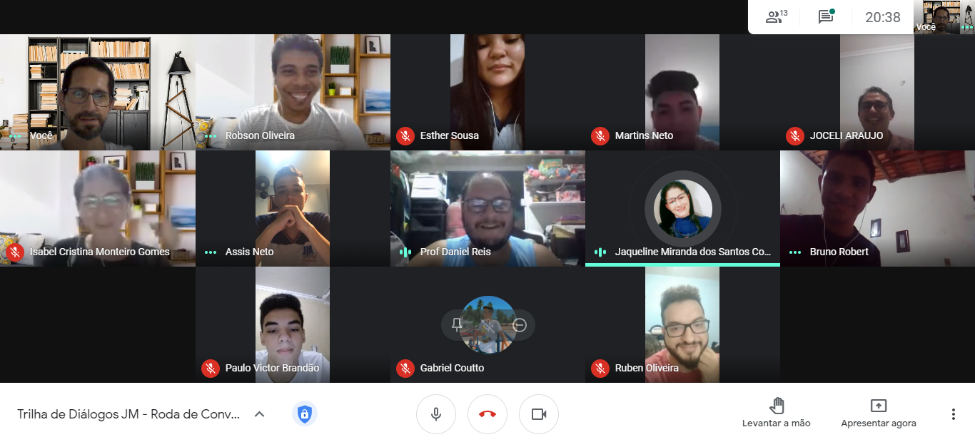 Trilha de Diálogos JM, Roda de Conversa – Ensino Remoto