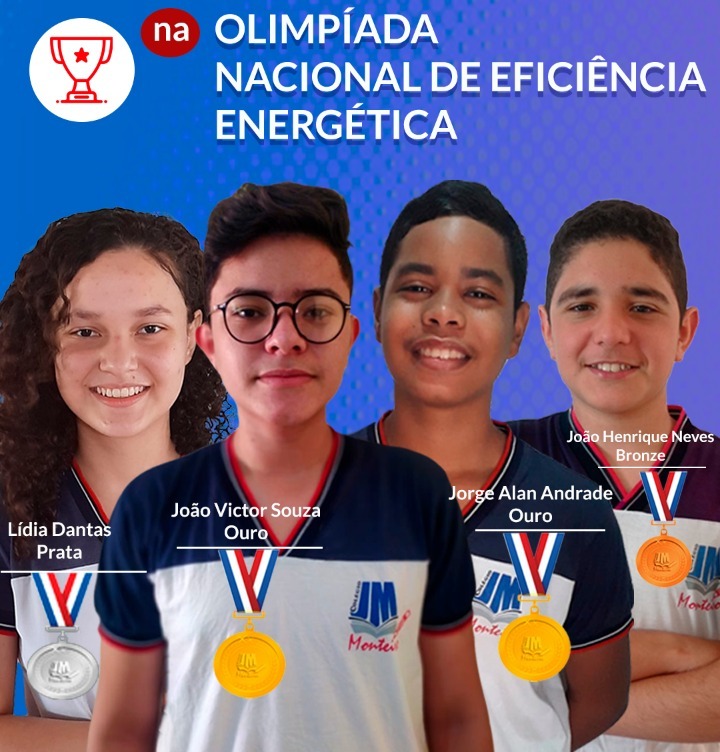 CJMM é medalha de Ouro, Prata e Bronze na ONEE