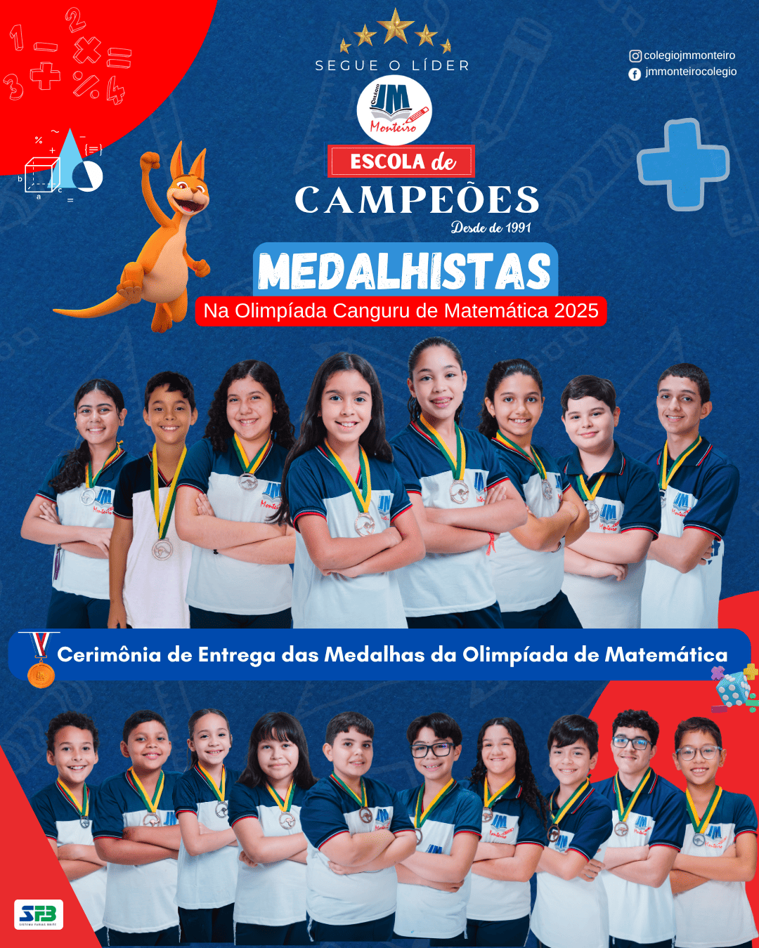 Premiação Olimpíada Canguru 2025