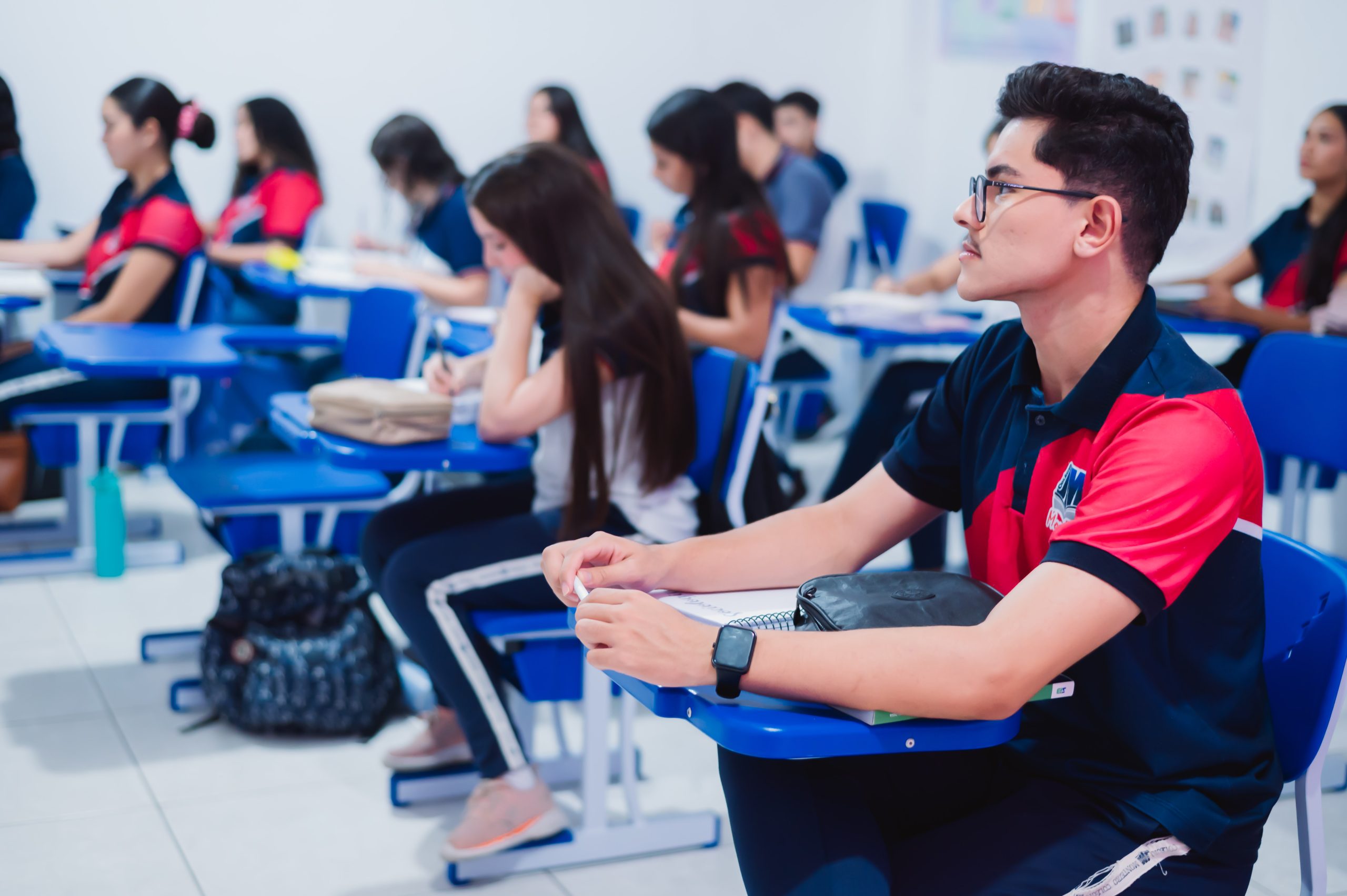 Sala de aula do Ensino Médio
